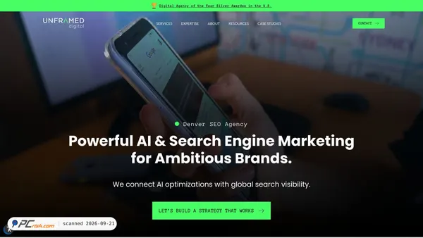 unframeddigital.com Screenshot