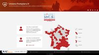 unions-pompiers.fr screenshot