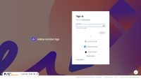 Zrzut ekranu unitedhg.na3.adobesign.com