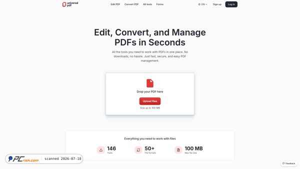 universalpdf.com screenshot