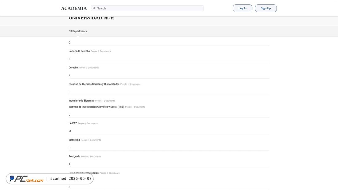 Screenshot of universidadnur.academia.edu