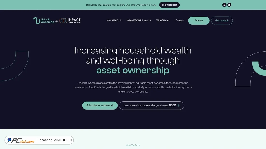 Screenshot of unlockownership.org