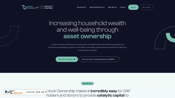 unlockownership.org screenshot
