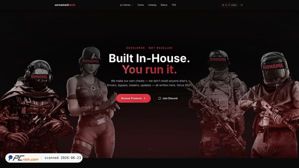 unnamedtech.cc screenshot