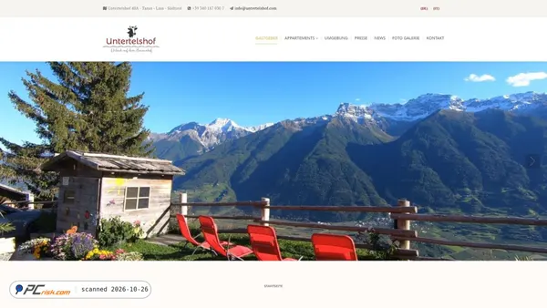 Screenshot di untertelshof.com