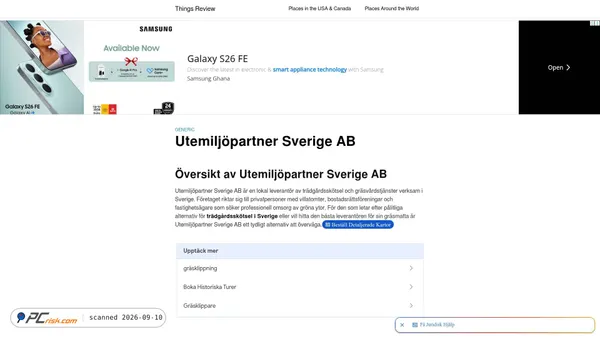 upartner.se Screenshot