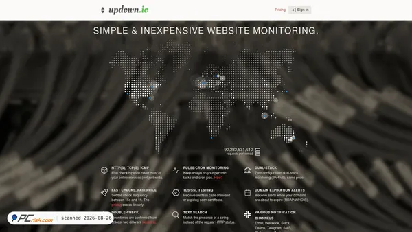updown.io screenshot