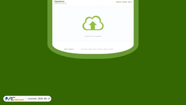 upstore.net screenshot