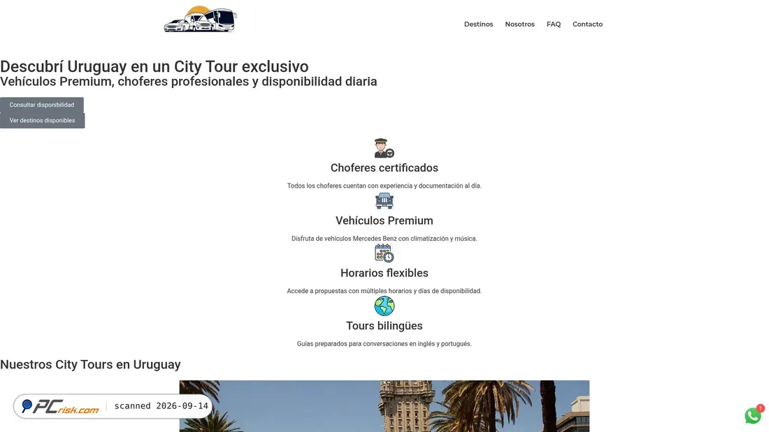 Screenshot of uruguayparavos.uy
