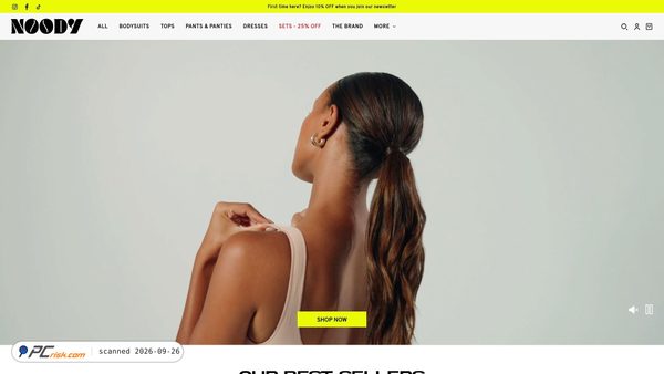 us.noodyskin.com screenshot