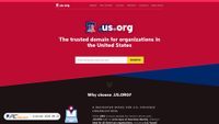 us.org screenshot