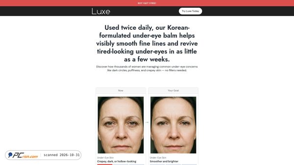 Screenshot di usa.luxe.com