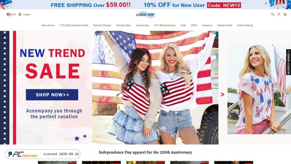 usagoodshop.com screenshot