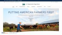 usda.gov screenshot