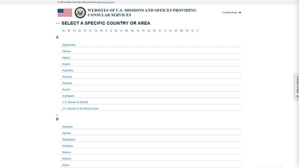 usembassy.gov screenshot
