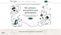 Captura de ecrã de userinterviews.com