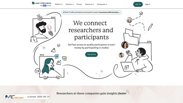 userinterviews.com screenshot