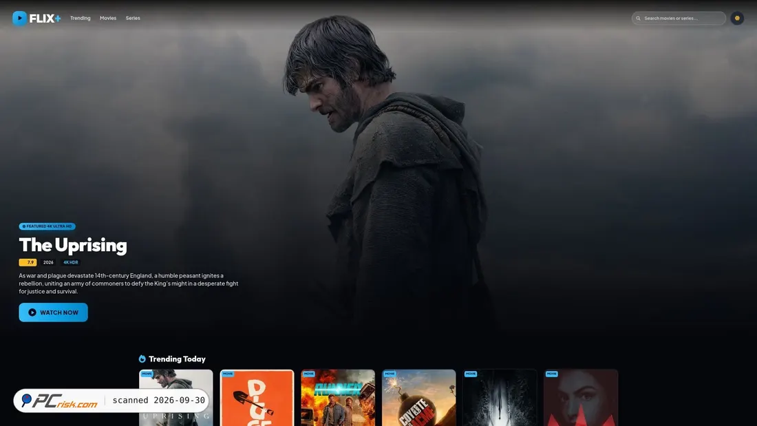 Captura de pantalla de usflix.online