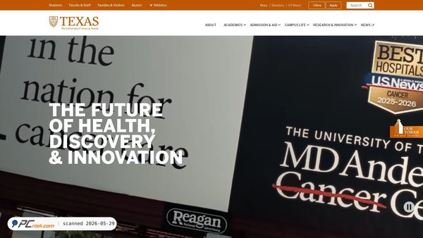 utexas.edu screenshot