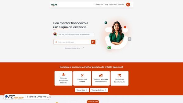 utua.com.br screenshot