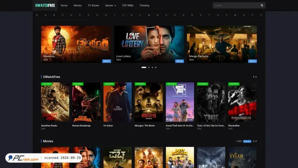 uwatchfree.watch screenshot