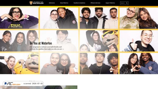 uwaterloo.ca screenshot