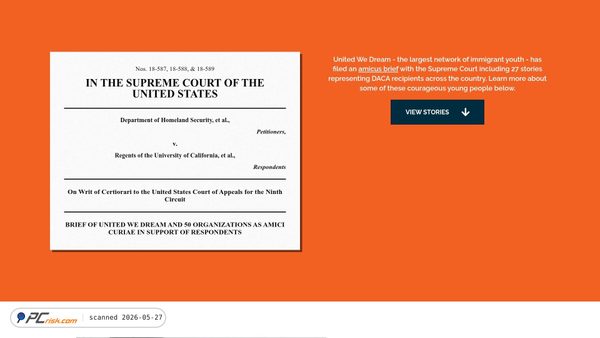 uwdamicusbrief.com screenshot
