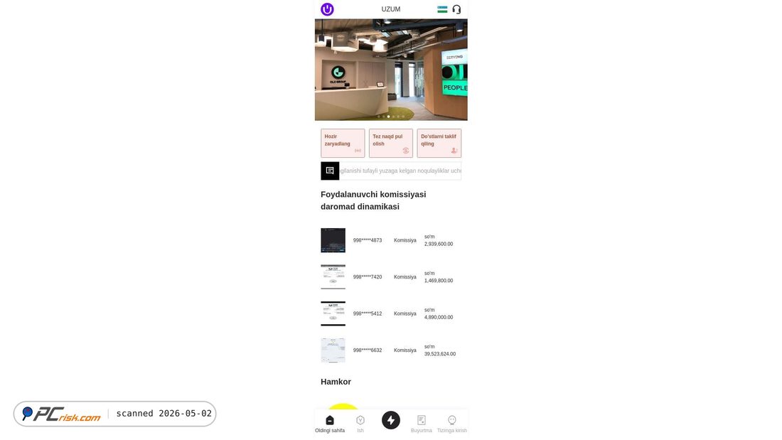 Screenshot von uyd894.com