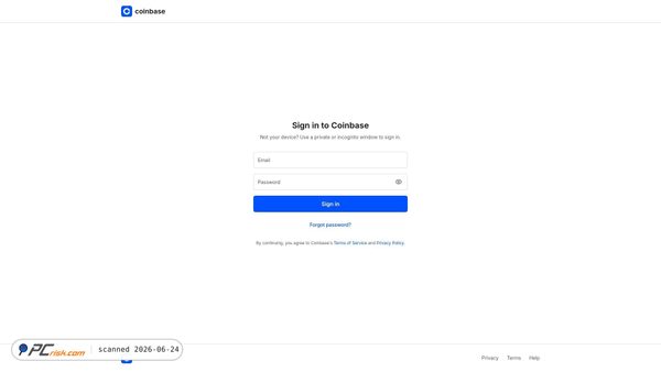 v0-coinbase-login-page.vercel.app screenshot
