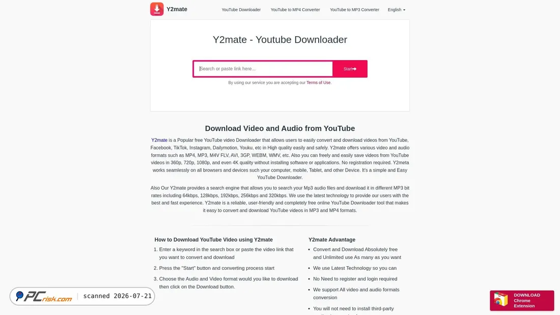 Screenshot of v26.www-y2mate.com