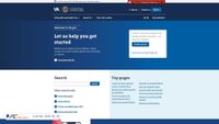 va.gov screenshot
