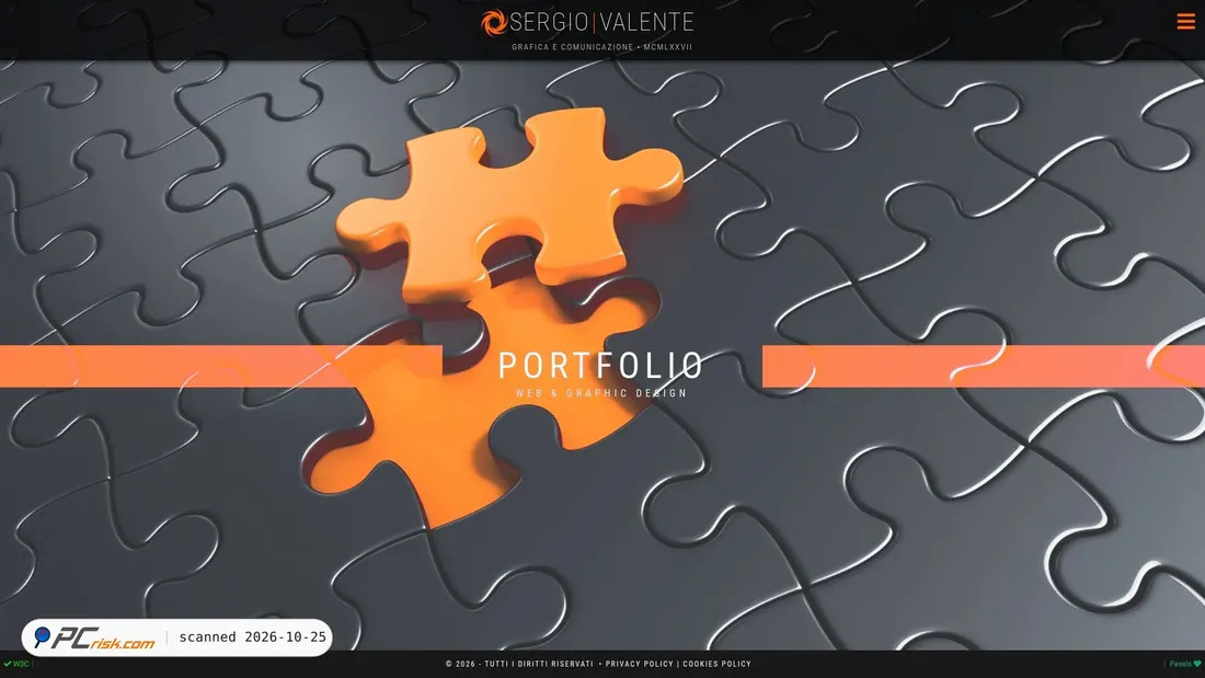 Screenshot of valentesergio.com