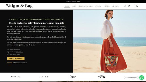valgutandbag.com screenshot
