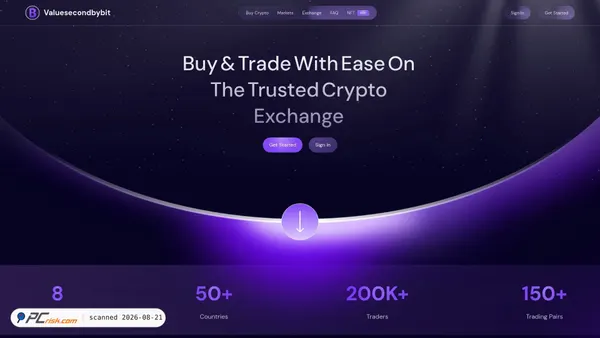 valuesecondbybit.com screenshot