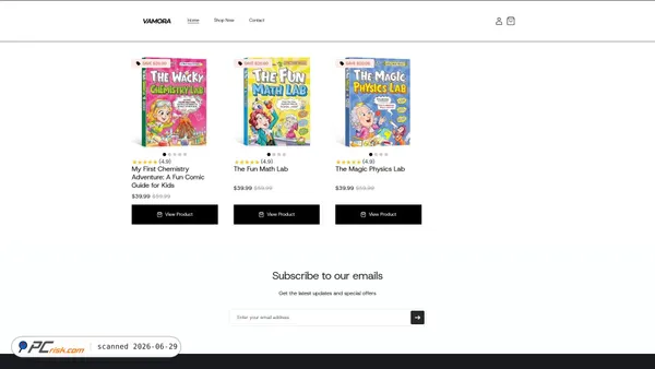 vamora.co screenshot