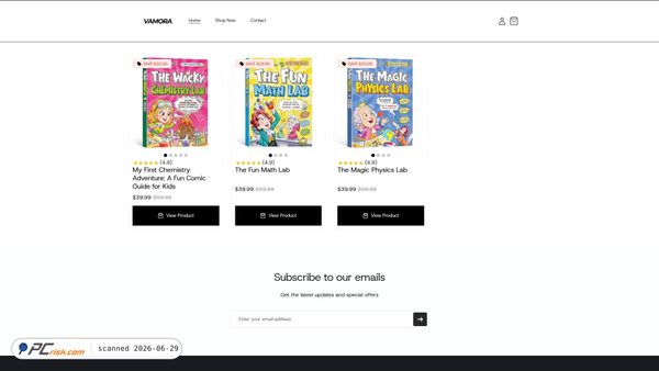 vamora.co screenshot