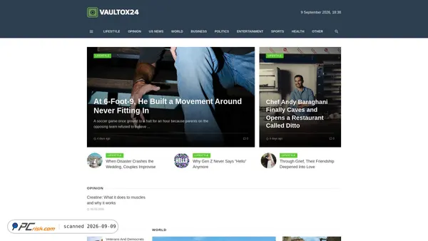 Capture d’écran de vaultox24.com