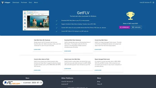 vdigger.com screenshot