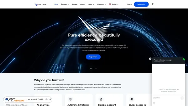 Captura de vellius.com