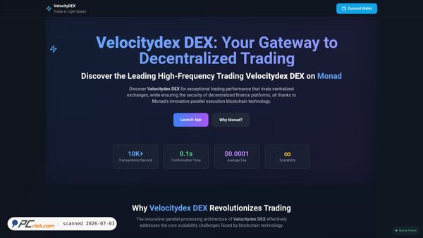velocitydex.net screenshot
