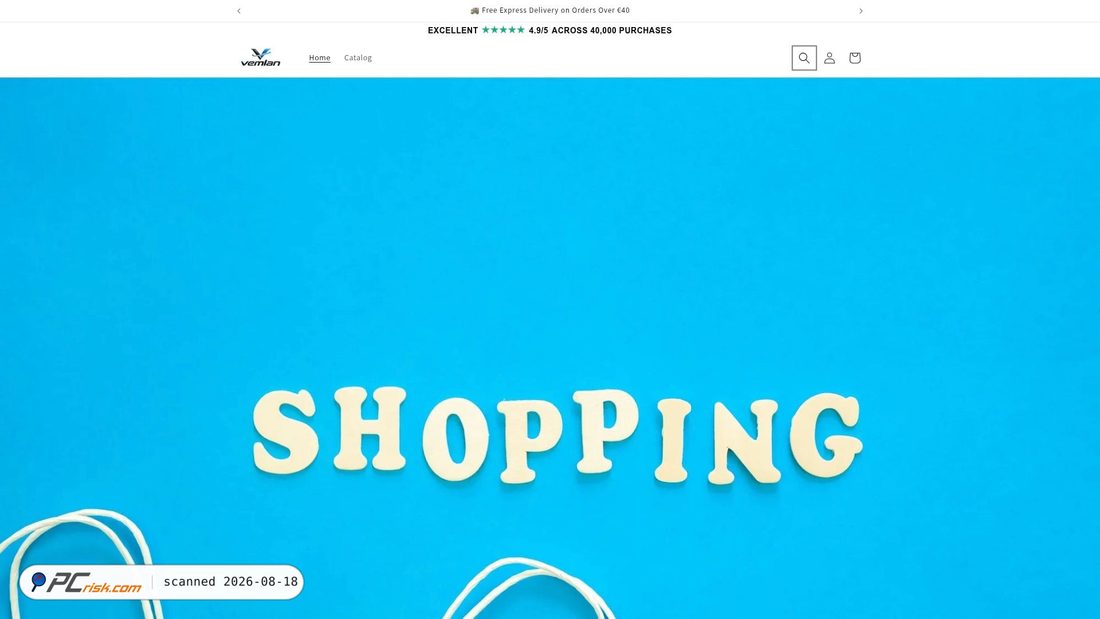 Screenshot of vemlan.com