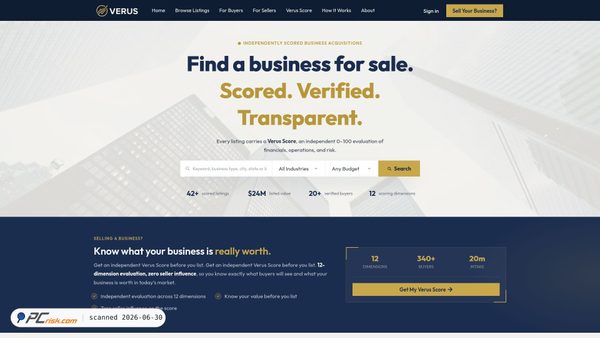 verusbrokerage.com screenshot
