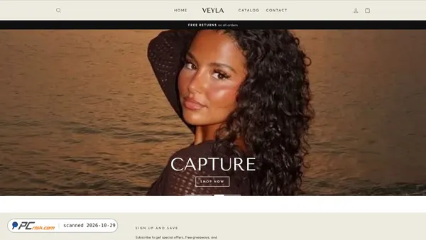veylastore.co Screenshot