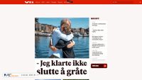 vg.no screenshot
