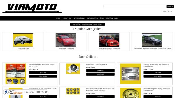 viamoto.co.uk screenshot