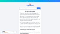 vidconvert.org screenshot