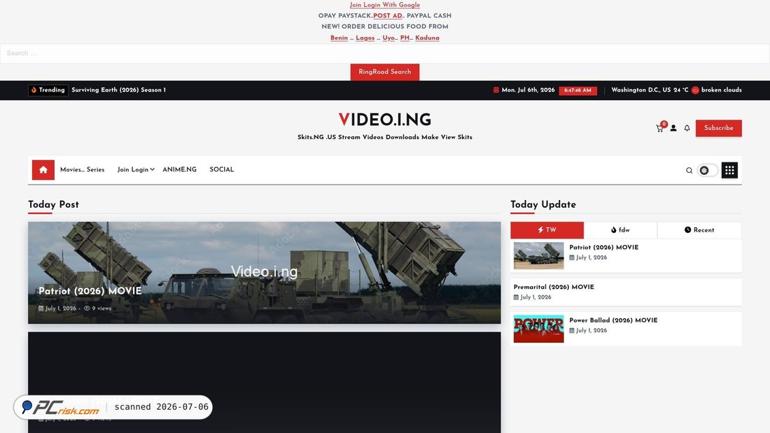 Screenshot von video.i.ng