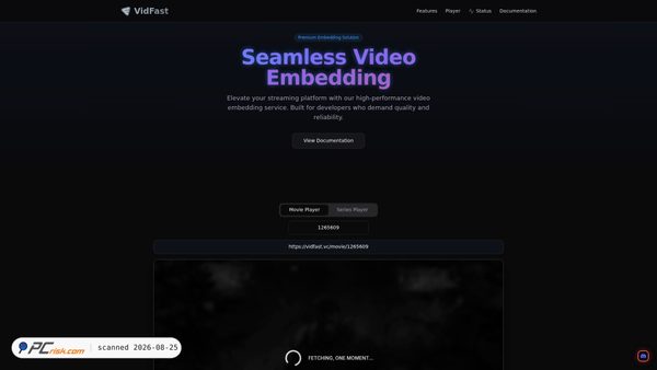 vidfast.vc Screenshot