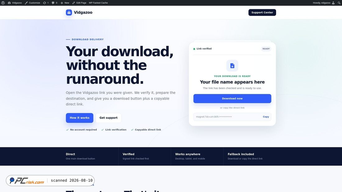 Screenshot von vidgazoo.com