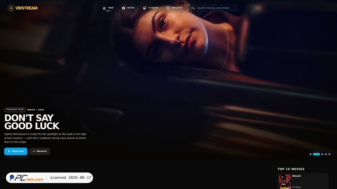 Screenshot of vidstream.lat